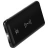 Qi Wireless Charging Station 10000mAh Power Bank Phone Tablet Charger with 4 Flashlight For Travel Outdoor