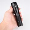 Cross Border T6 Strong Light Flashlight LED Aluminum Alloy Telescopic Zoom USB Charging Outdoor Searchlight Remote Flashlight