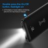 Qi Wireless Charging Station 10000mAh Power Bank Phone Tablet Charger with 4 Flashlight For Travel Outdoor