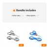 Folding Small Scissors; For Fishing Line; Fishing Figure 8 Shaped Scissors