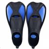 1 Pair Kids Lightweight Professional Short Full Foot Fins; Adjustable And Flexible Fins For Diving Training