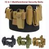 10-in11 Multifunctional Security Belts Gun Holster With Pouches Sets For Outdoor